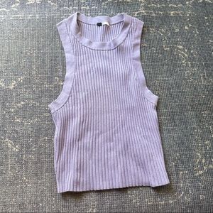 Light purple tank top